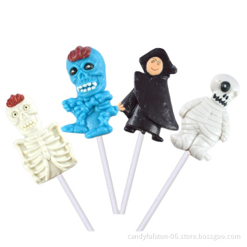 Fruit Flavored skull lollipop Candy